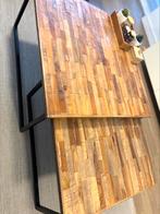 Salontafel hout, 100 tot 150 cm, Minder dan 50 cm, Rechthoekig, 50 tot 100 cm