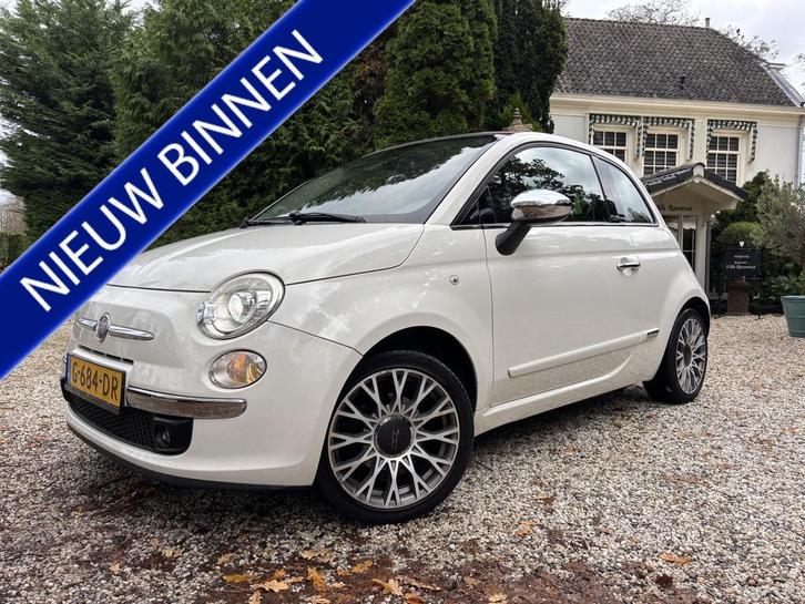 Fiat 500C 0.9 TwinAir Rock / Leder / Climate Control / Xenon, Auto's, Fiat, Bedrijf, Te koop, 500C, ABS, Airbags, Airconditioning