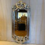 Barok spiegel – houten lijst zilver- 170 x 70 cm - TTM Wonen