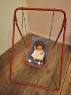 Vintage antieke poppenschommel - inklapbaar, Ophalen