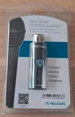 TC Helicon MCA100 Mic Control Adapter NIEUW, Ophalen of Verzenden, Nieuw