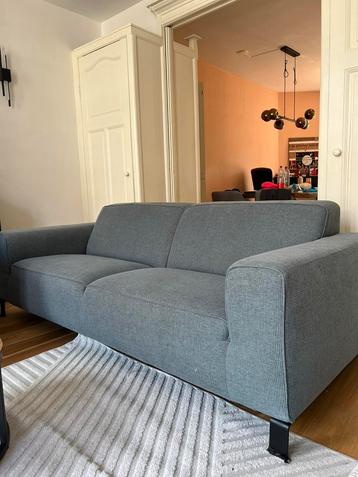 Moderne Blauw/Grijze bank