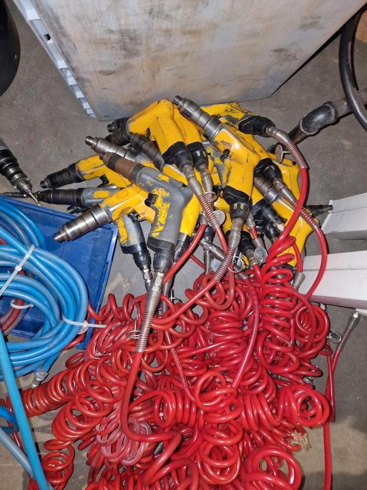 Grote Partij Pneumatische Schroevendraaiers (80 stuks), Doe-het-zelf en Verbouw, Gereedschap | Overige machines, Gebruikt, Ophalen of Verzenden