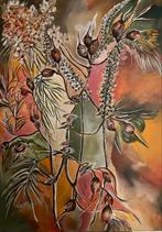 Kleurrijk Bloemstilleven Schilderij, Ophalen of Verzenden