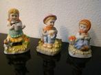 DRIE (3) beeldjes van lieve kinderen / VINTAGE, Ophalen of Verzenden, Zo goed als nieuw, Mens