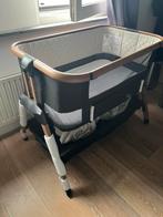 Co sleeper Qute Q-breez zwart met hout kleur, Ophalen, Zo goed als nieuw, Wieg