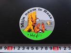 sticker ASB uitzendbureau Mijn naam is Haas  Carnaval *, Ophalen, Zo goed als nieuw