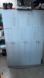 Locker kast, 6 vakken met sleutels, Huis en Inrichting, Kasten | Lockerkasten, Ophalen, Zo goed als nieuw