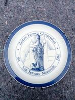 Vintage Sint Servaas Maastricht Herdenkingsbord 1984, Ophalen of Verzenden