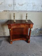 Mahonie Trumeau of wandtafel, Ophalen