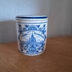 Delfts Blauwe stroopwafelpot, Ophalen of Verzenden