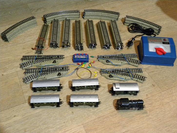 marklin treinset met 3000/89006 lok, Hobby en Vrije tijd, Modeltreinen | H0, Gebruikt, Treinset, Wisselstroom, Märklin, Analoog