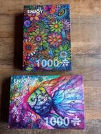 Legpuzzel merk ENJOY 2x, Hobby en Vrije tijd, Denksport en Puzzels, Ophalen of Verzenden, 500 t/m 1500 stukjes, Zo goed als nieuw