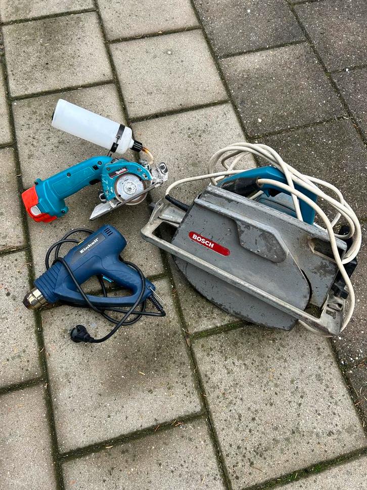 Gereedschap: Makita, Einhell, Doe-het-zelf en Verbouw, Gereedschap | Overige machines, Gebruikt, Ophalen