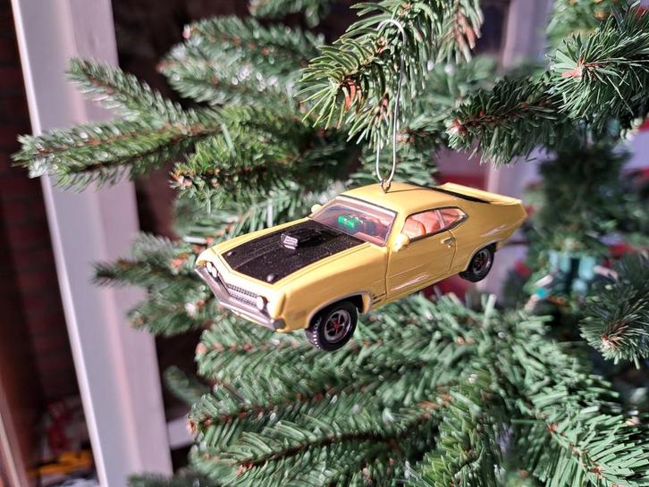Hallmark Keepsake ornament 1970 Ford Torino Cobra, Diversen, Kerst, Zo goed als nieuw, Ophalen of Verzenden