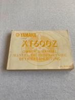 Instructie boekje Yamaha Xt 600Z, Motoren, Handleidingen en Instructieboekjes, Ophalen, Yamaha