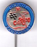 Circuit Zandvoort zilverkleurig speldje ( H_057 ), Verzamelen, Speldjes, Pins en Buttons, Verzenden, Nieuw, Sport, Speldje of Pin
