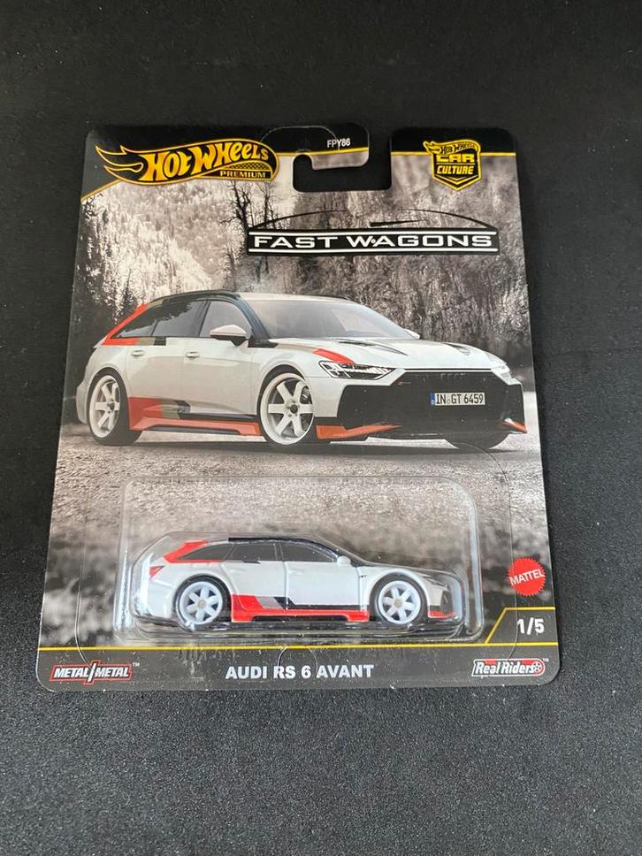 Hot wheels audi rs6 avant, Hobby en Vrije tijd, Modelauto's | Overige schalen, Nieuw, Auto, Ophalen of Verzenden