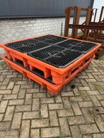 2 Kingspan 240 Liter lekbak, Ophalen, Zo goed als nieuw, Krat, Minder dan 35 cm