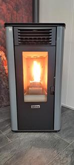 Pelletkachel Qlima Fiorina 74 S-line 7.4 kW 200 m³, Huis en Inrichting, Kachels, Ophalen, Zo goed als nieuw, Overige brandstoffen