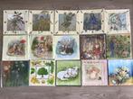 Pakket met servetten, elfjes, Pieter konijn, enz., Ophalen of Verzenden, Zo goed als nieuw, Materiaal