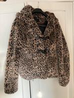 Bontjas panterprint. 38/40, Kleding | Dames, Ophalen of Verzenden, Zo goed als nieuw, Maat 38/40 (M), Bruin