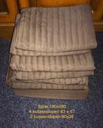 7 delig Ikea Karit Sprei Set - Bruin met 4 extra gr hoezen, Tuin en Terras, Tuinmeubel-accessoires, Ophalen, Gebruikt