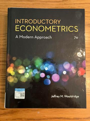 Introductory econometrics beschikbaar voor biedingen