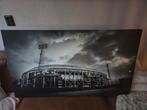 Canvas print de Kuip in de nacht.Feyenoord/stadion, Ophalen, Zo goed als nieuw, Print, 75 cm of meer