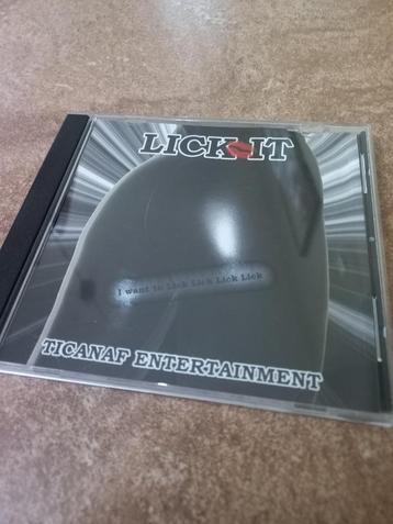 cd single Lick it door Ticanaf & D-raj B.-gesigneerd - nieuw beschikbaar voor biedingen