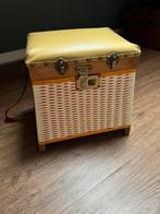 Mooi oud viskofferte voor mancave, Huis en Inrichting, Woonaccessoires | Stolpen, Ophalen, Zo goed als nieuw