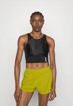 Nike Pro Satin Crop Top, maat M, Zwart, Kleding | Dames, Sportkleding, Maat 38/40 (M), Verzenden, Zwart, Nike