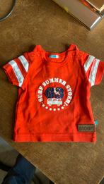 Lief! (Stoer!) t shirtje maat 56 rood, Kinderen en Baby's, Babykleding | Maat 56, Ophalen of Verzenden, Zo goed als nieuw