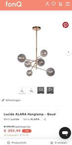 Prachtige Lucide Alara - hanglamp - Ø 72 x 116 cm - Goud, Gebruikt, Ophalen, 75 cm of meer