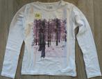 Wit Meisjes Shirt nr 24 L, Gebruikt, Meisje, Ophalen of Verzenden, Shirt of Longsleeve
