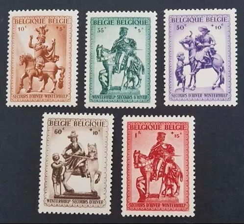 Belgie 1941 - OBP 583-587 - Sint-Maarten, Postzegels en Munten, Postzegels | Nederland, Postfris, Na 1940, Verzenden