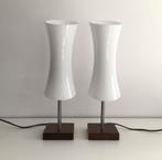 Set (2) Ikea Design Classic B9820 Lampen Melkglas, Minder dan 50 cm, Modern, Ophalen of Verzenden, Zo goed als nieuw