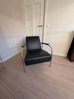 Harvink Columbus fauteuil, Ophalen, Gebruikt, Zwart, Leer