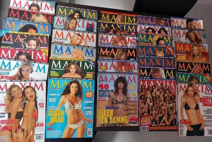 MAXIM Magazines (31 stuks), Boeken, Tijdschriften en Kranten, Gelezen, Muziek, Film of Tv, Ophalen of Verzenden