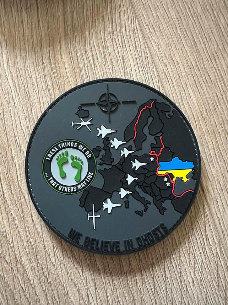 Militaire Embleem - Oekraïne Luchtmacht wbig, Verzamelen, Militaria | Algemeen, Luchtmacht, Embleem of Badge, Overige gebieden