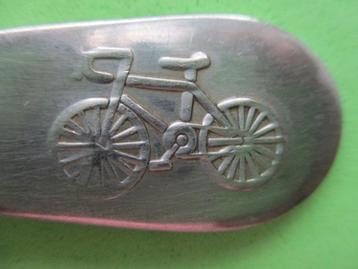 (KB4670) Kinderbestek Fiets grote lepel  beschikbaar voor biedingen