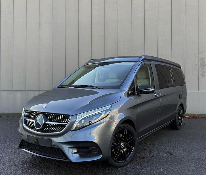 Mercedes V300 Marco Polo Westfalia | AMG | Luchtv |Burmester, Caravans en Kamperen, Campers, Bedrijf, tot en met 4, Buscamper of Camperbus