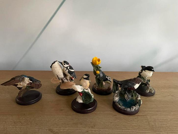 Prachtige collectie gevederde vrienden 2004, Verzamelen, Beelden en Beeldjes, Zo goed als nieuw, Dier, Ophalen of Verzenden