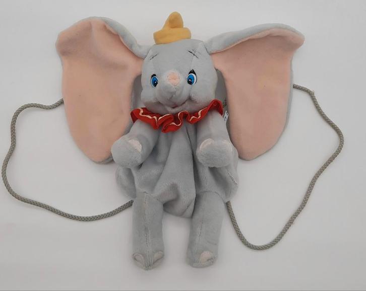 Dombo knuffel rugzakje ca. 25cm lang, Verzamelen, Disney, Gebruikt, Knuffel, Bambi of Dumbo, Ophalen of Verzenden