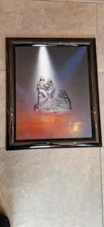 3D Afbeelding met Motor en Figuren, Huis en Inrichting, Minder dan 50 cm, Gebruikt, Overige typen, Ophalen of Verzenden