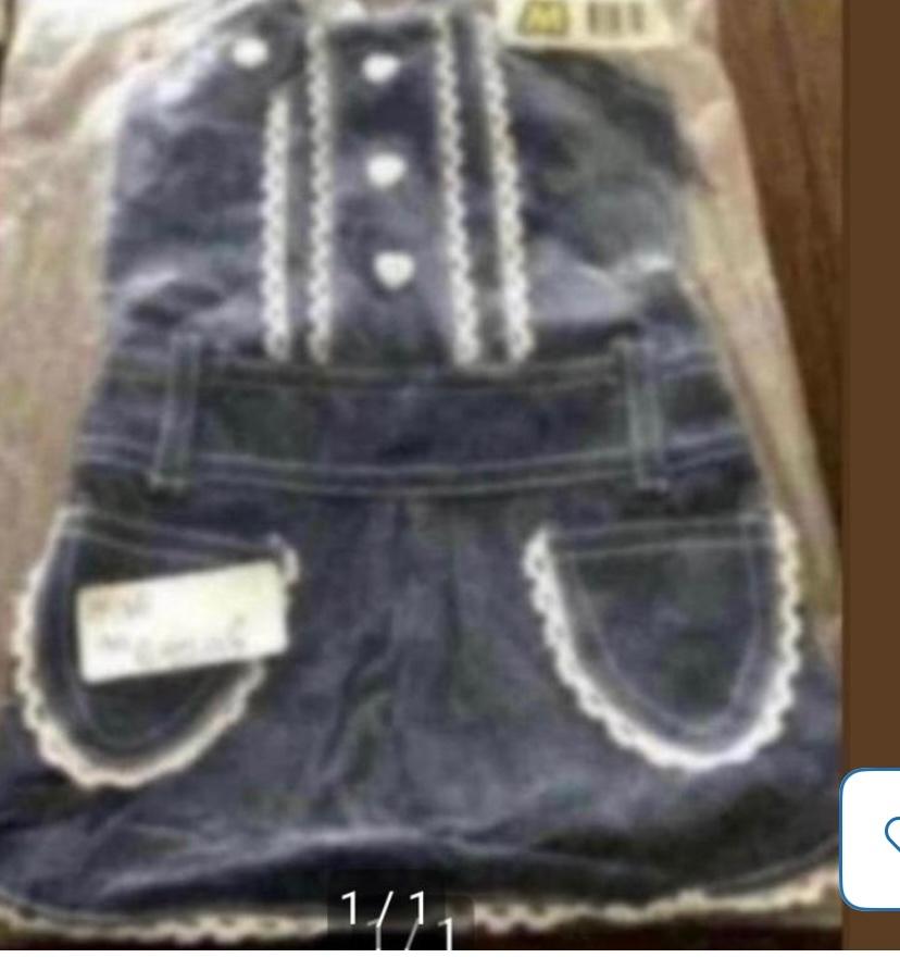 Overgooier S.M.L jeans, Ophalen of Verzenden, Nieuw, Overige hondenkleding