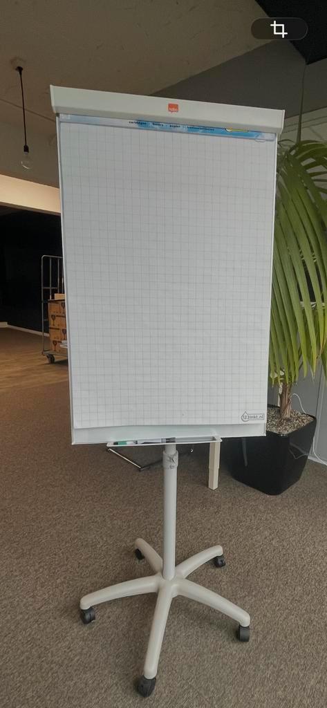 Flipover merk NOBO, Huis en Inrichting, Woonaccessoires | Memoborden, Gebruikt, Overige typen, Ophalen