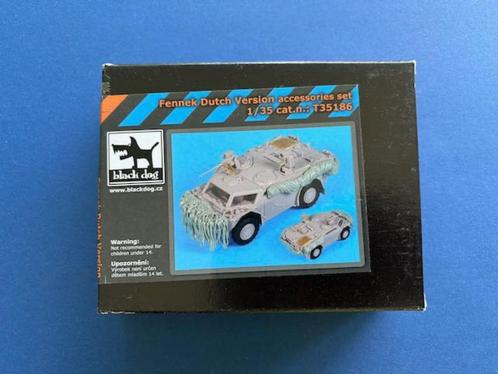 Blackdog	T35186	Fennek Dutch version accessories set	1/35, Hobby en Vrije tijd, Modelbouw | Auto's en Voertuigen, Nieuw, Tank