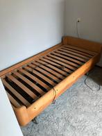 Houten Eenpersoons Bedframe -  Elektrisch Verstelbaar, Diversen, Ophalen, Zo goed als nieuw