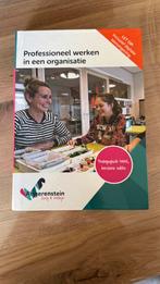 Professioneel werken in een organisatie, Ophalen of Verzenden, Nieuw, Overige niveaus, Nederlands